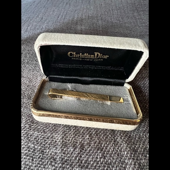 ChristianDior Accessories Rare Vintage Christian Dior Tie Bar Clip